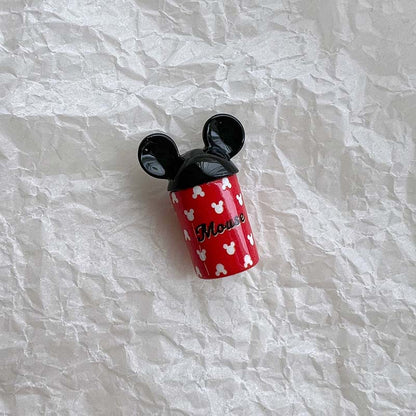 3D Mickey Minnie Style Focal Beads, 20x27mm Character Shaped Spacer | Acrylic Bead for DIY Bracelet Keychain Jewelry Making