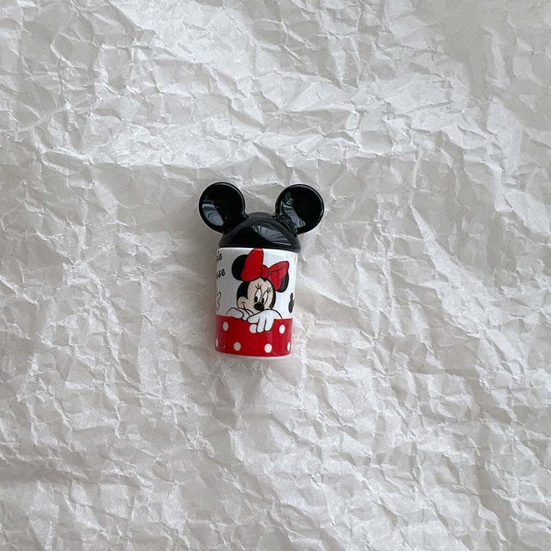3D Mickey Minnie Style Focal Beads, 20x27mm Character Shaped Spacer | Acrylic Bead for DIY Bracelet Keychain Jewelry Making