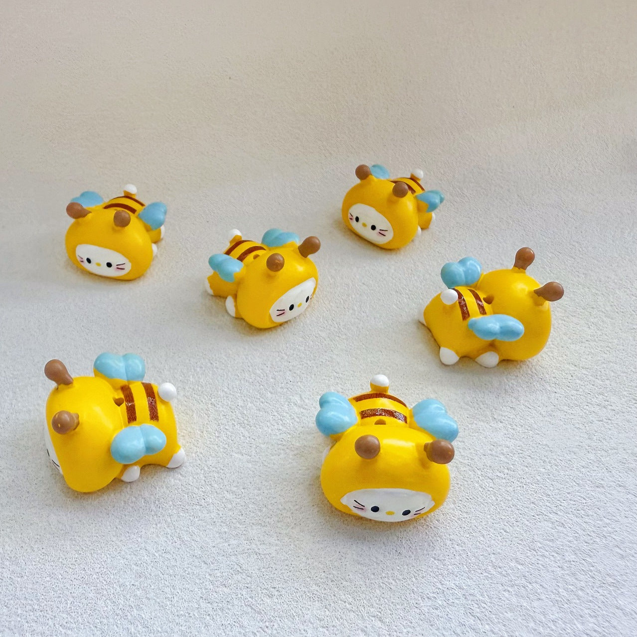 Cute Bee Focal Beads for Beadable Pens, 2.5x2.2cm Animal Silicone | Acrylic Bead for DIY Bracelet Keychain Jewelry Making