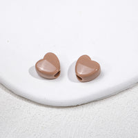 Light Coffee-Vertical Hole 11*12*7mm