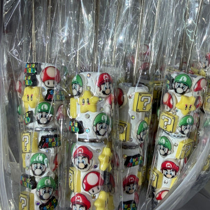 Kawaii Character 3D Rhinestone Beadable Pens | DIY Beadable Pen Craft Gift Idea