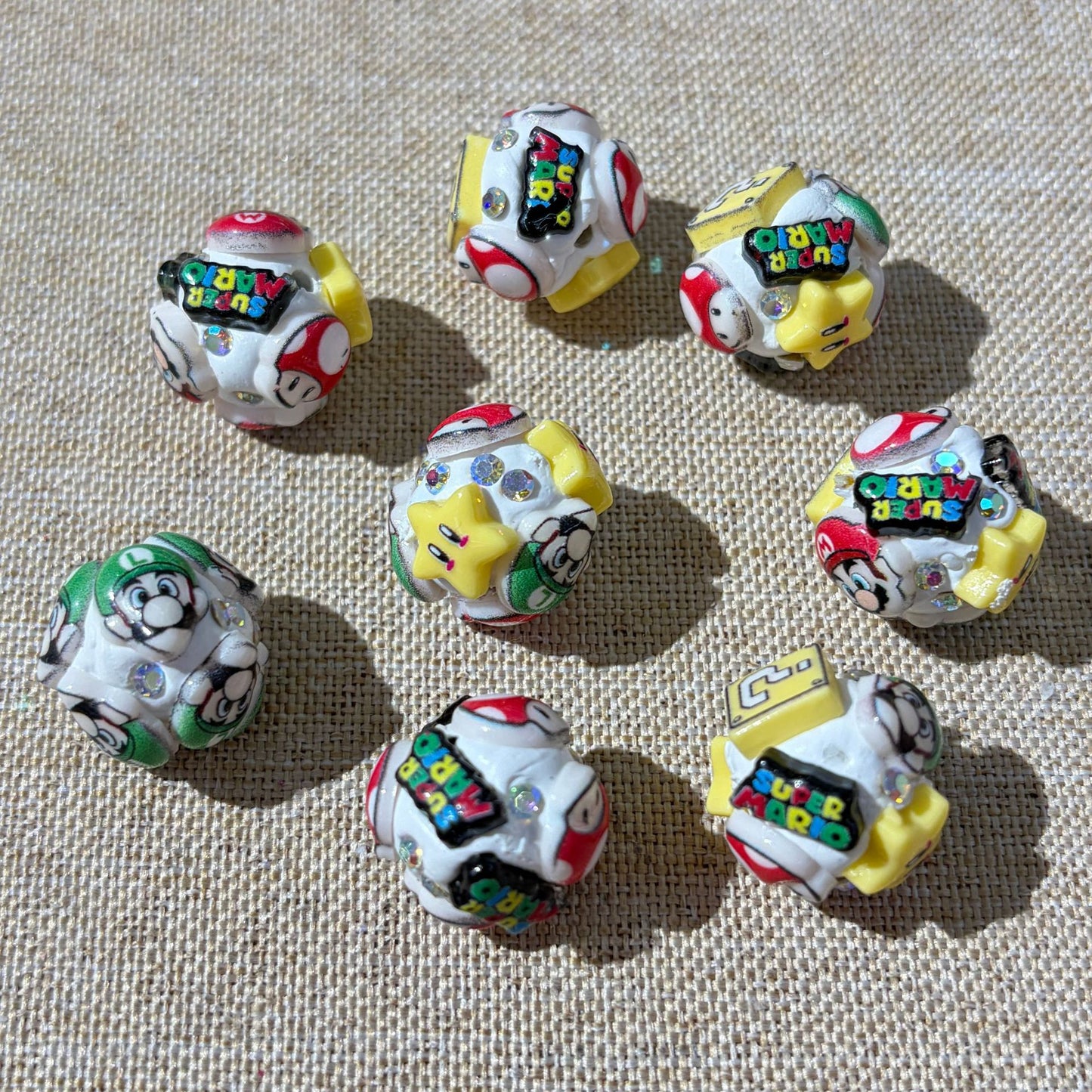 Kawaii Character 3D Rhinestone Beadable Pens | DIY Beadable Pen Craft Gift Idea