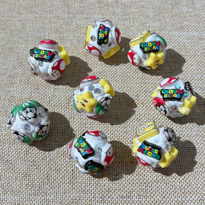 Kawaii Character 3D Rhinestone Beadable Pens | DIY Beadable Pen Craft Gift Idea