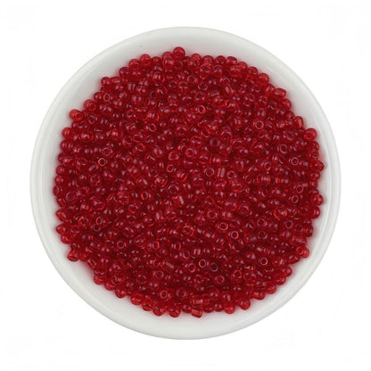 2/3/4mm clear glass seed beads, 5x Packs of 30g, gloose beads, craft | DIY Bead Bracelet Keychain & Jewelry Craft Supply