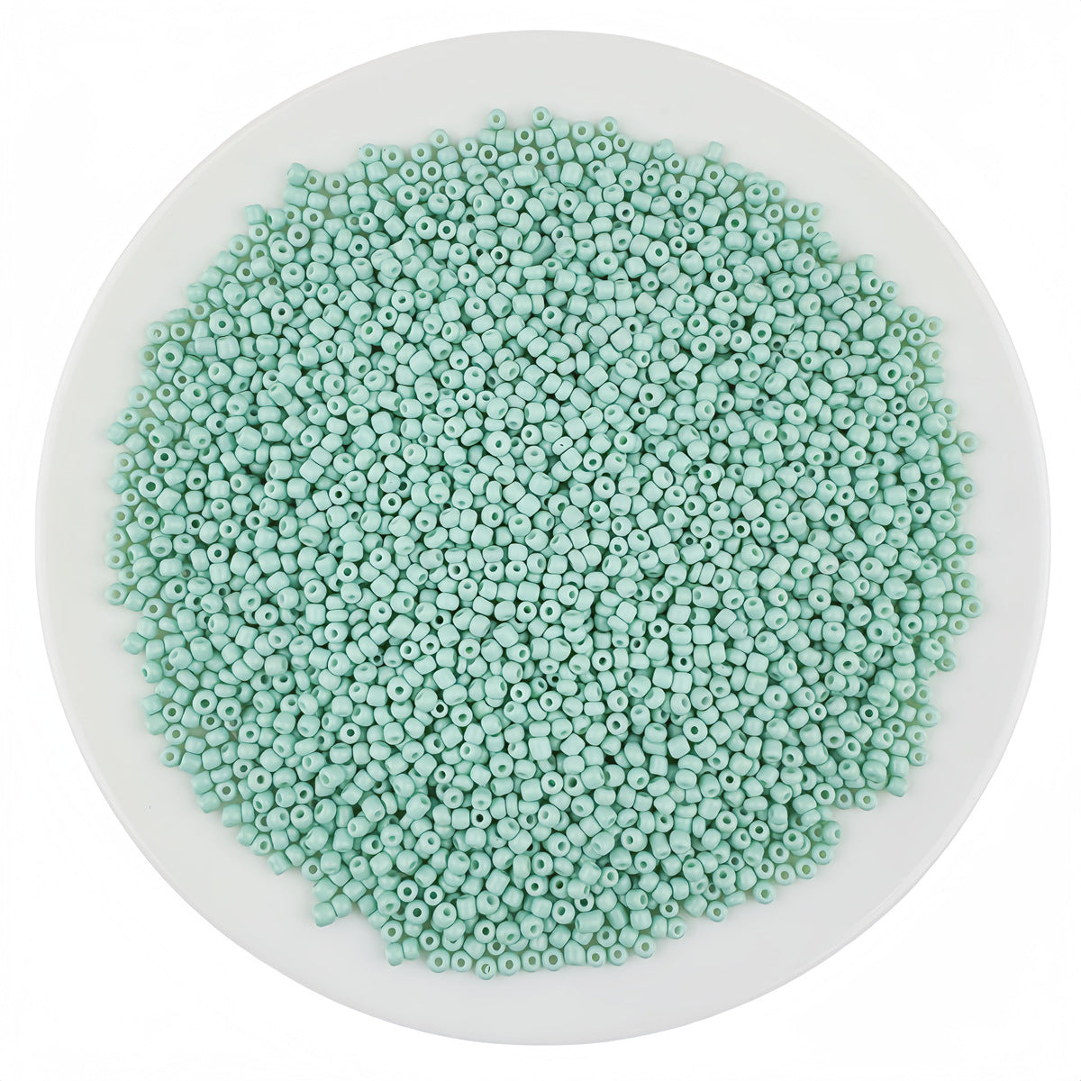 4mm glass seed beads, solid color painted loose beads, handmade beading | DIY Bead Bracelet Keychain & Jewelry Craft Supply