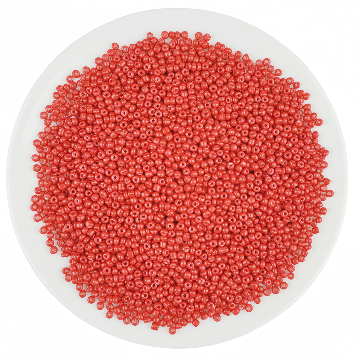 4mm glass seed beads, solid color painted loose beads, handmade beading | DIY Bead Bracelet Keychain & Jewelry Craft Supply