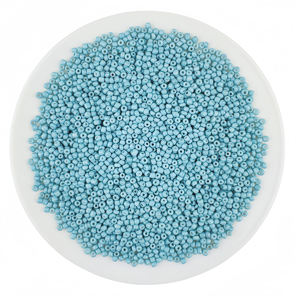 4mm glass seed beads, solid color painted loose beads, handmade beading | DIY Bead Bracelet Keychain & Jewelry Craft Supply