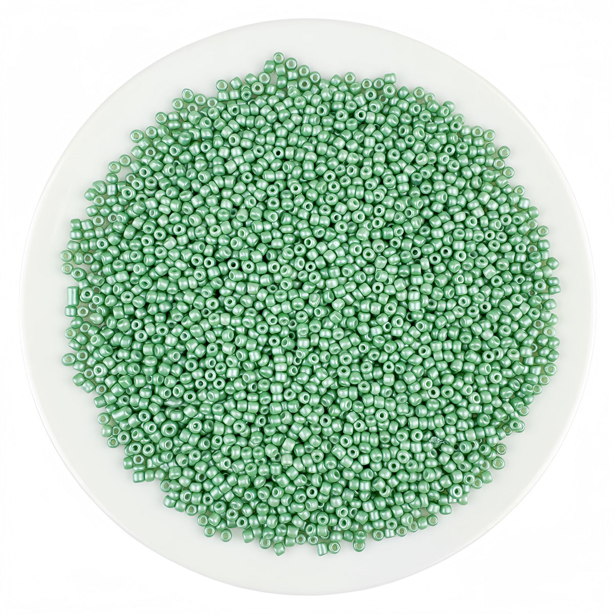 3mm glass seed beads, solid color painted loose beads, handmade beading | DIY Bead Bracelet Keychain & Jewelry Craft Supply