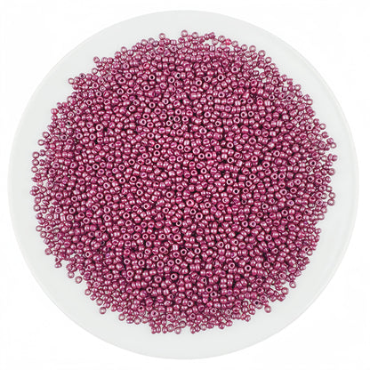 3mm glass seed beads, solid color painted loose beads, handmade beading | DIY Bead Bracelet Keychain & Jewelry Craft Supply