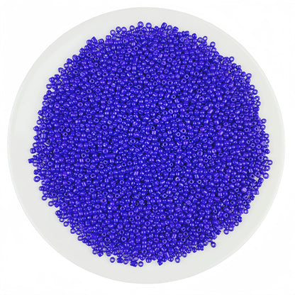 4mm glass seed beads, solid color painted loose beads, handmade beading | DIY Bead Bracelet Keychain & Jewelry Craft Supply