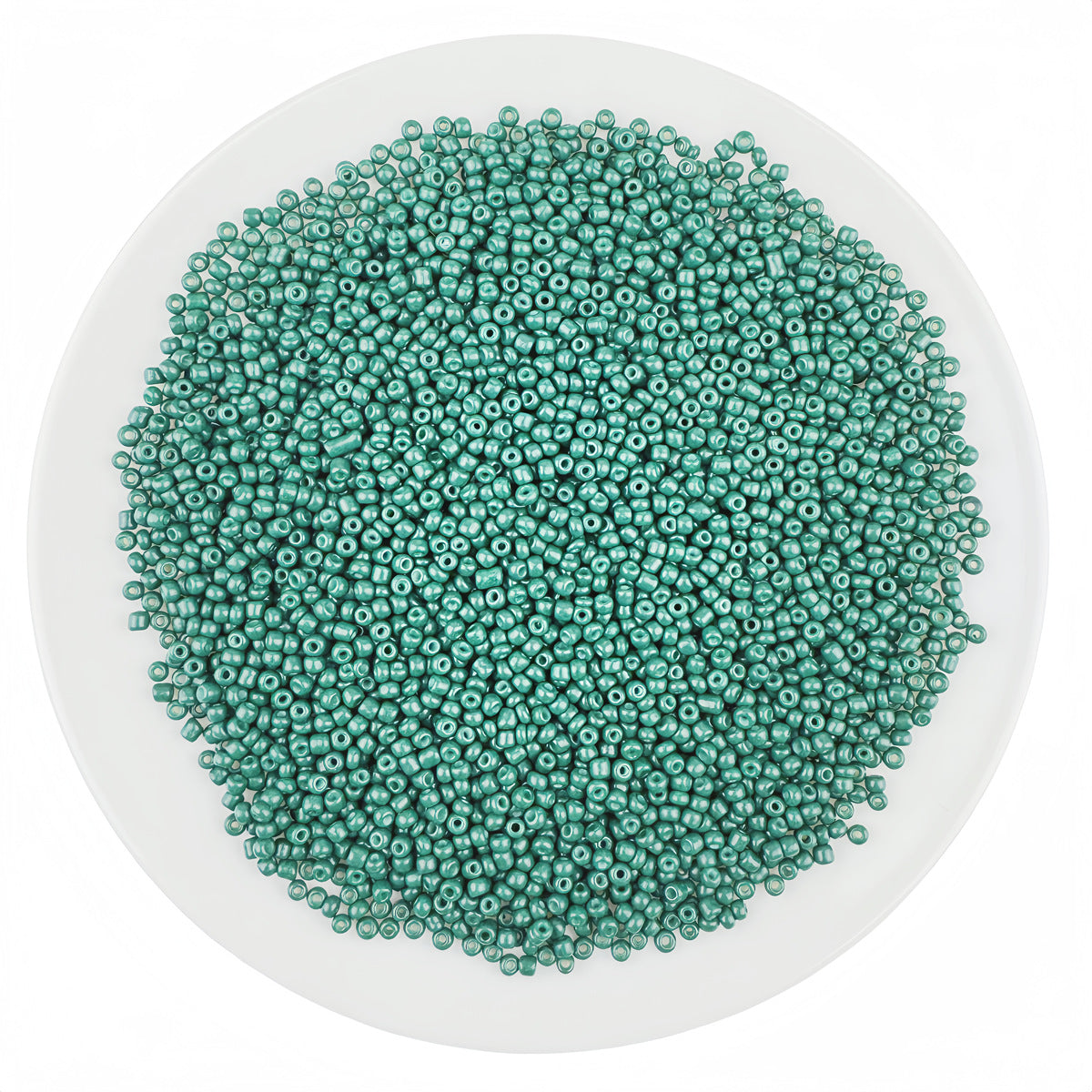 4mm glass seed beads, solid color painted loose beads, handmade beading | DIY Bead Bracelet Keychain & Jewelry Craft Supply