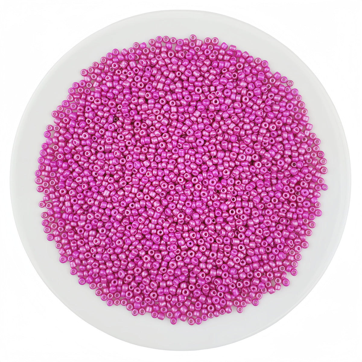 4mm glass seed beads, solid color painted loose beads, handmade beading | DIY Bead Bracelet Keychain & Jewelry Craft Supply