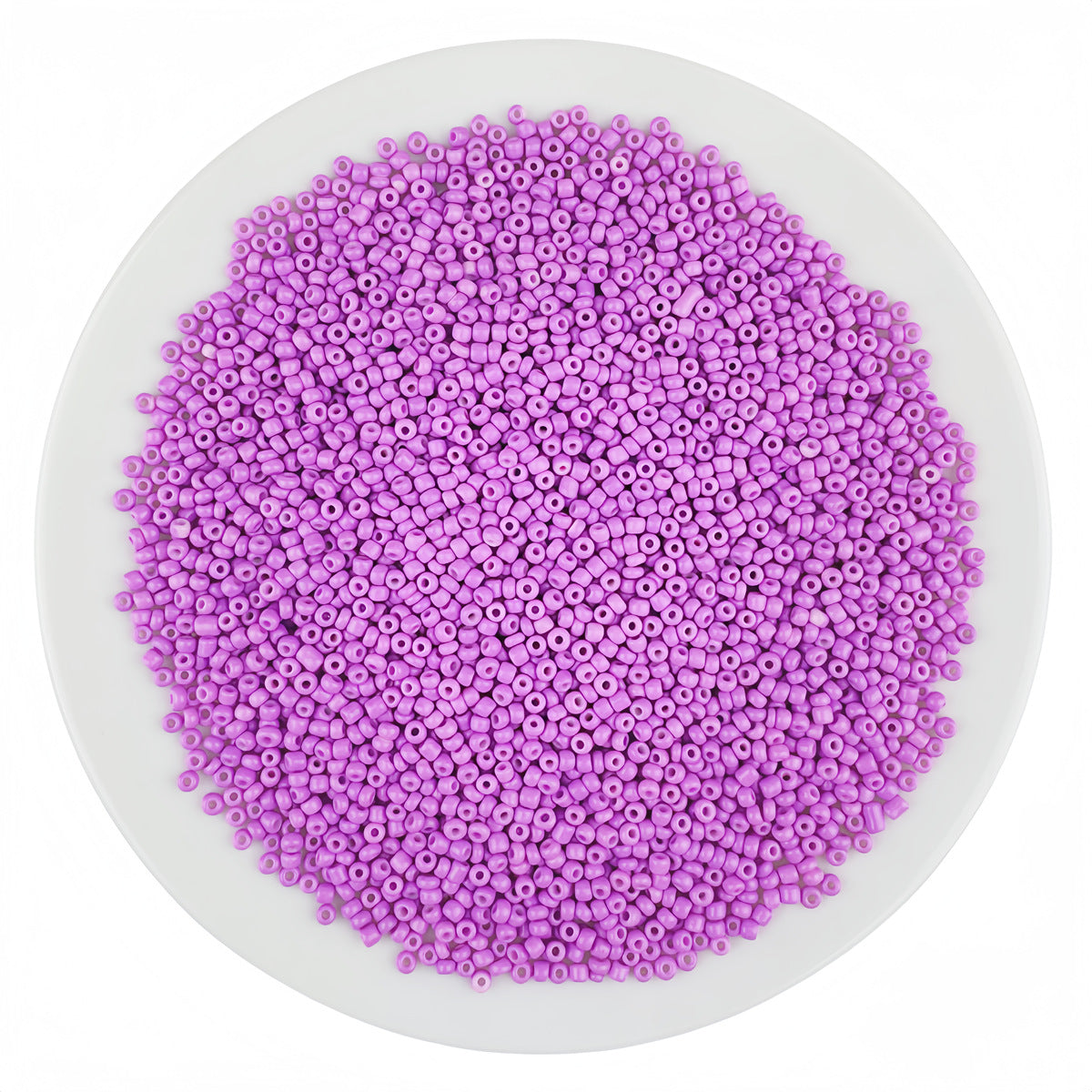4mm glass seed beads, solid color painted loose beads, handmade beading | DIY Bead Bracelet Keychain & Jewelry Craft Supply