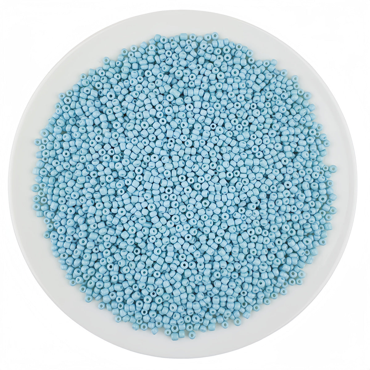 3mm glass seed beads, solid color painted loose beads, handmade beading | DIY Bead Bracelet Keychain & Jewelry Craft Supply