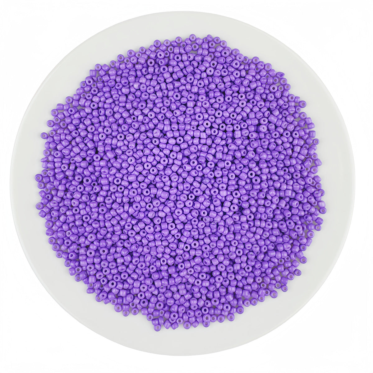 3mm glass seed beads, solid color painted loose beads, handmade beading | DIY Bead Bracelet Keychain & Jewelry Craft Supply