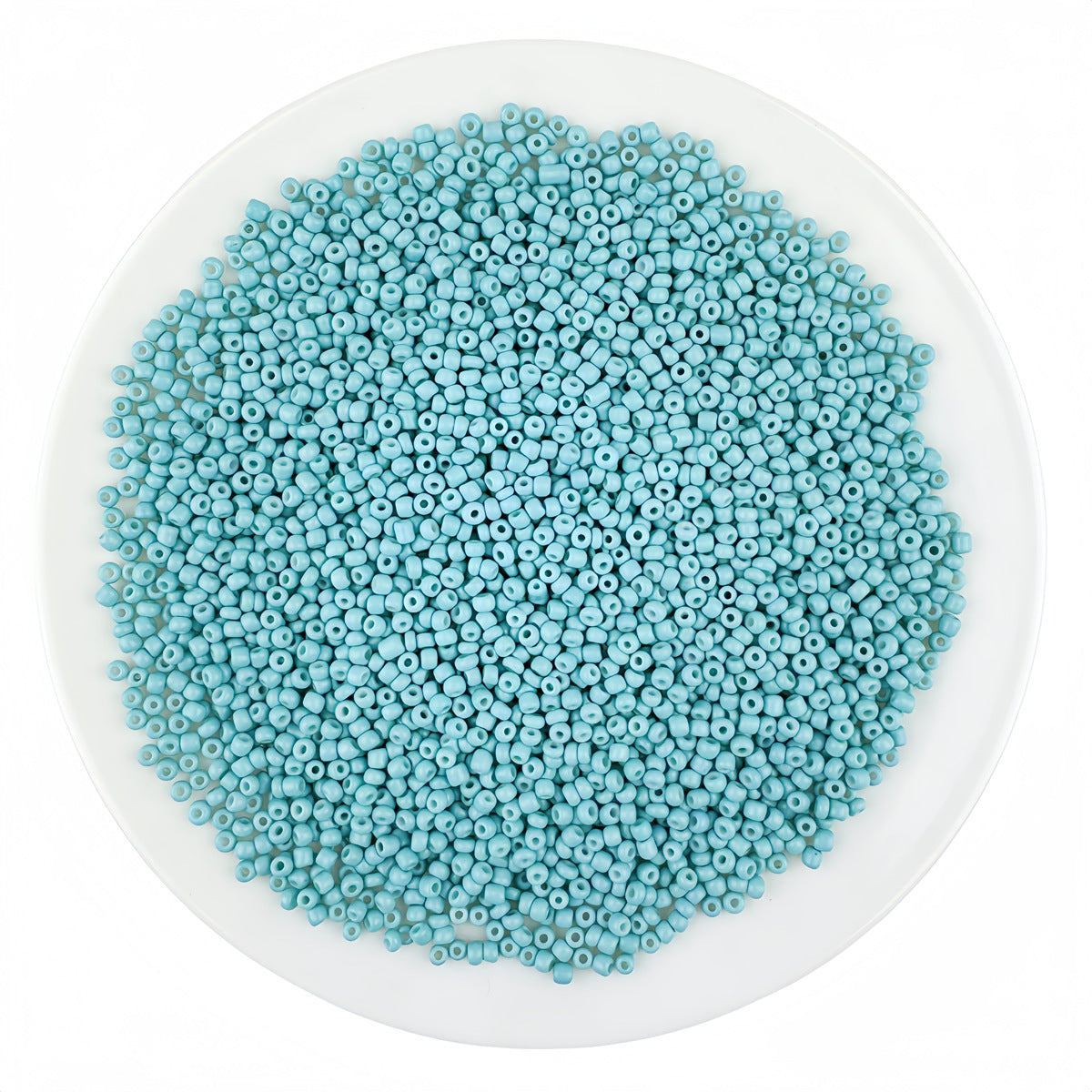 2mm glass seed beads, solid color painted loose beads, handmade beading | DIY Bead Bracelet Keychain & Jewelry Craft Supply