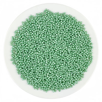 2mm glass seed beads, solid color painted loose beads, handmade beading | DIY Bead Bracelet Keychain & Jewelry Craft Supply