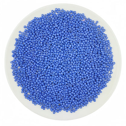 3mm glass seed beads, solid color painted loose beads, handmade beading | DIY Bead Bracelet Keychain & Jewelry Craft Supply