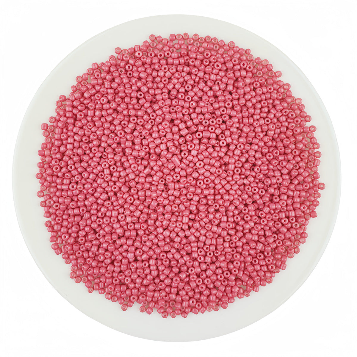 2mm glass seed beads, solid color painted loose beads, handmade beading | DIY Bead Bracelet Keychain & Jewelry Craft Supply