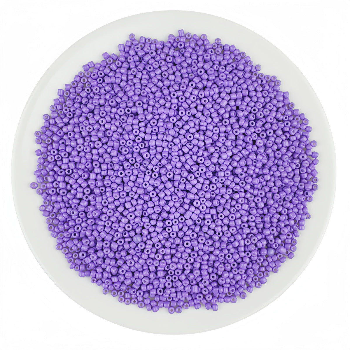 2mm glass seed beads, solid color painted loose beads, handmade beading | DIY Bead Bracelet Keychain & Jewelry Craft Supply