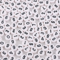 4*7 white + black numbers