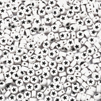 White + Black Stars