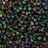 Black Fluorescent Heart