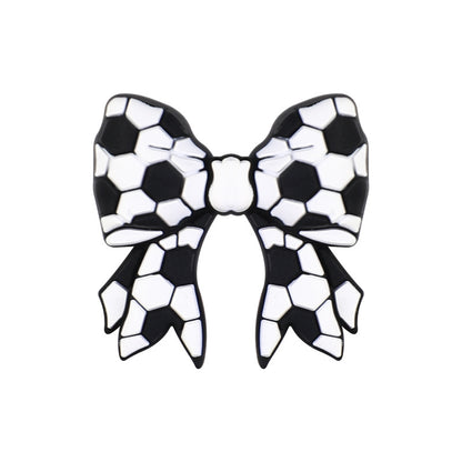 Soccer Sports Theme Silicone Focal Beads - Football Jersey, Trophy, & | Silicone Focal Bead for DIY Keychain & Pen Wrap