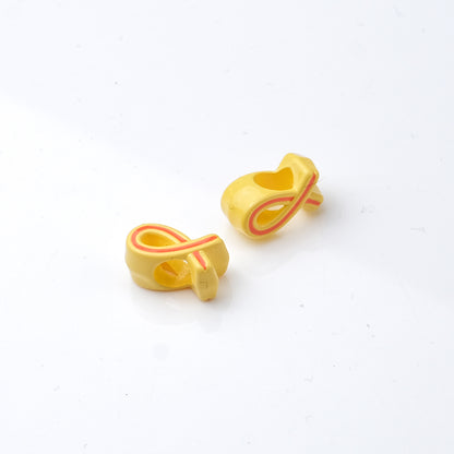 12x6x7mm Ribbon Bowknot Acrylic Beads - 4.5mm Large Hole Spacer | Acrylic Bead for DIY Bracelet Keychain Jewelry Making