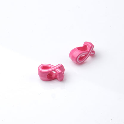 12x6x7mm Ribbon Bowknot Acrylic Beads - 4.5mm Large Hole Spacer | Acrylic Bead for DIY Bracelet Keychain Jewelry Making