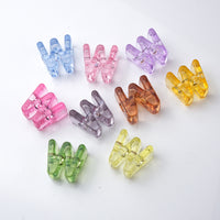 Mixed Color Letter-W