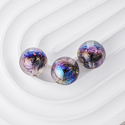 16mm Glow-in-the-Dark 3D Rose Beads - Luminous Floral Resin Beads | Acrylic Bead for DIY Bracelet Keychain Jewelry Making