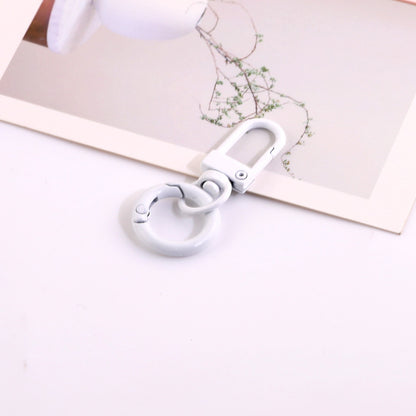 Candy Color Swivel Lobster Clasp with Spring Ring - 33mm Lacquered Gate Buckle & 20mm | DIY Keychain Bracelet Making Supply