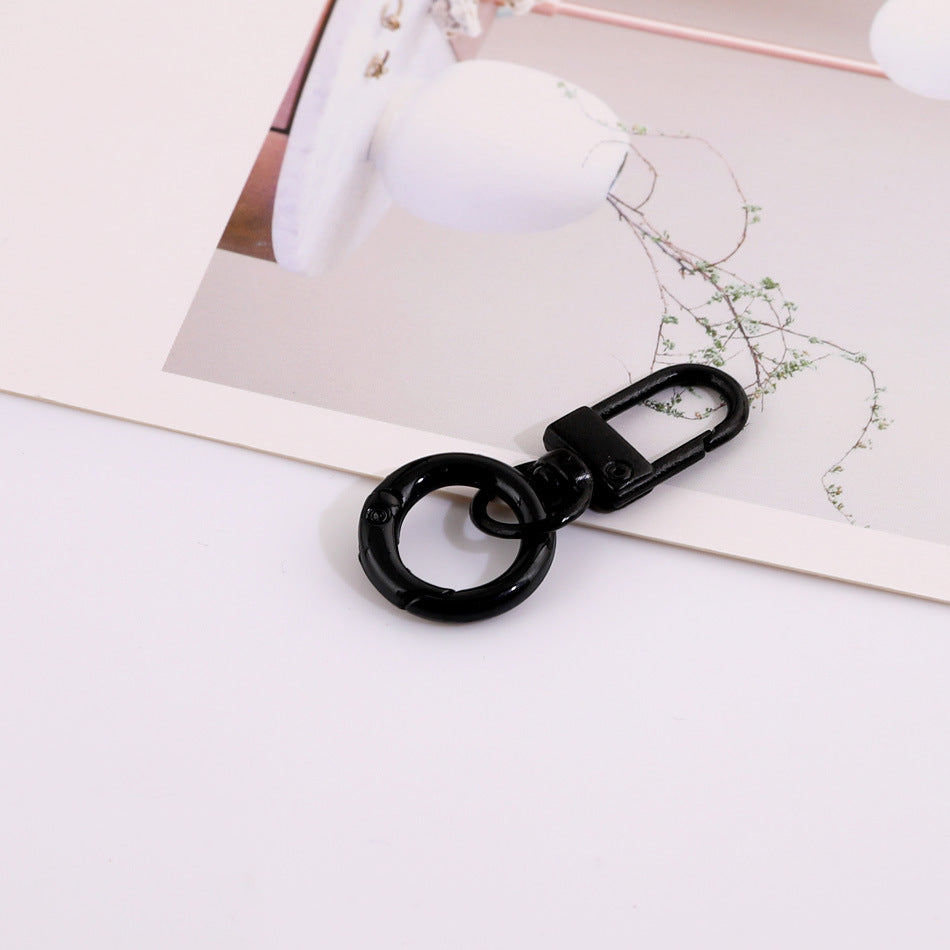 Candy Color Swivel Lobster Clasp with Spring Ring - 33mm Lacquered Gate Buckle & 20mm | DIY Keychain Bracelet Making Supply