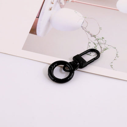 Candy Color Swivel Lobster Clasp with Spring Ring - 33mm Lacquered Gate Buckle & 20mm | DIY Keychain Bracelet Making Supply