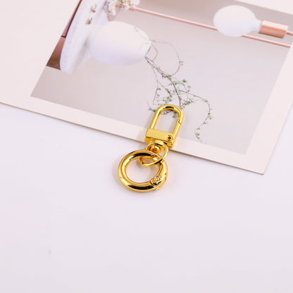 Candy Color Swivel Lobster Clasp with Spring Ring - 33mm Lacquered Gate Buckle & 20mm | DIY Keychain Bracelet Making Supply