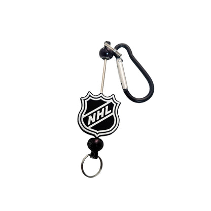 NHL Logo Silicone Focal Beads, Sports Ice Hockey Team Shield Shaped Spacer | DIY Sports Fan Bracelet & Keychain Craft Bead