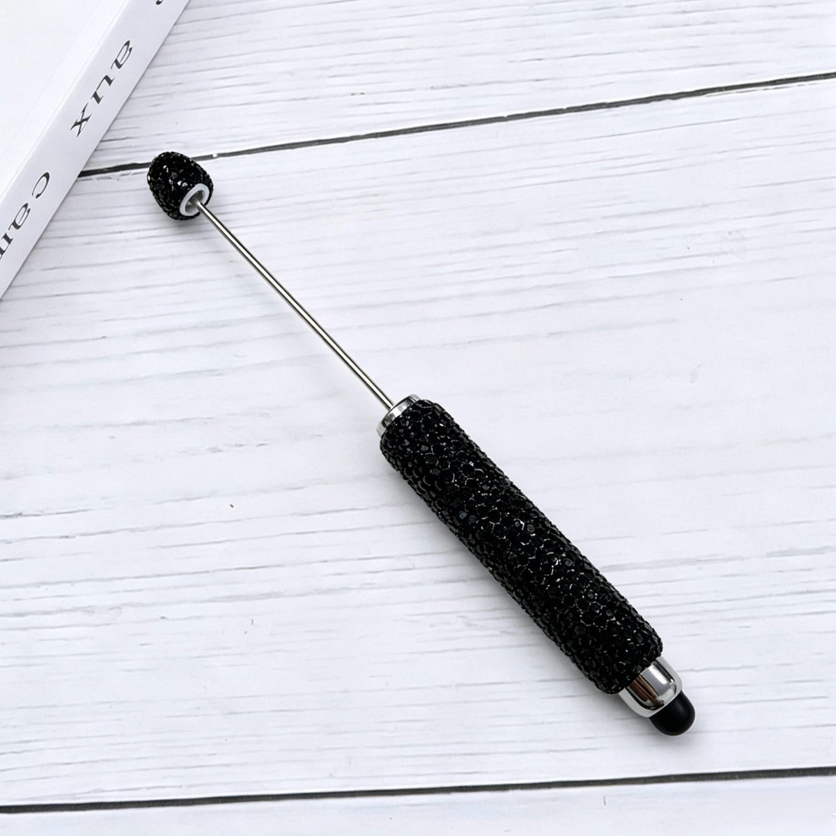 DIY Beadable Stylus Pens Bling Rhinestone Touch Screen Pen, Premium Metal Capacitive Stylus for Tablets and Phones, Creative Craft Gifts