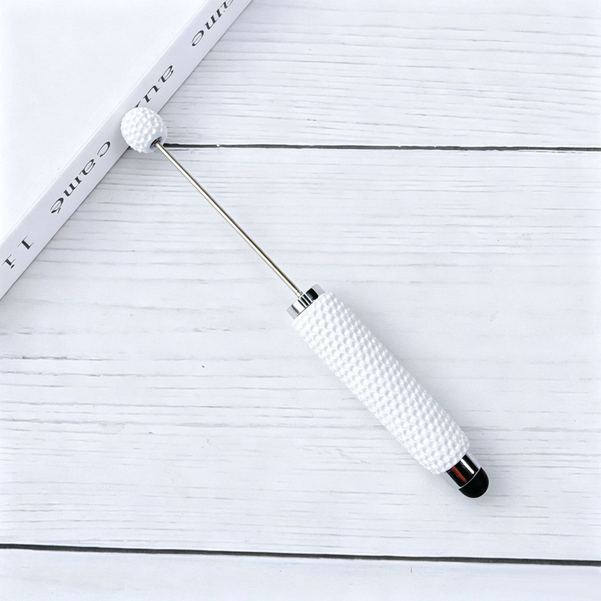 DIY Beadable Stylus Pens Bling Rhinestone Touch Screen Pen, Premium Metal Capacitive Stylus for Tablets and Phones, Creative Craft Gifts