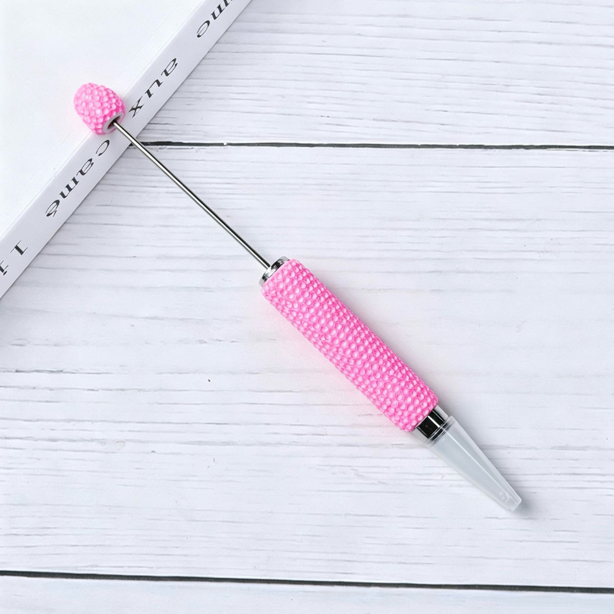 DIY Beadable Diamond Painting Pens Wax Pen Rhinestone Picker Tool, Sparkly Crystal Textured Drill Dotting Pen for Crafts Nail Art (Pens Only)