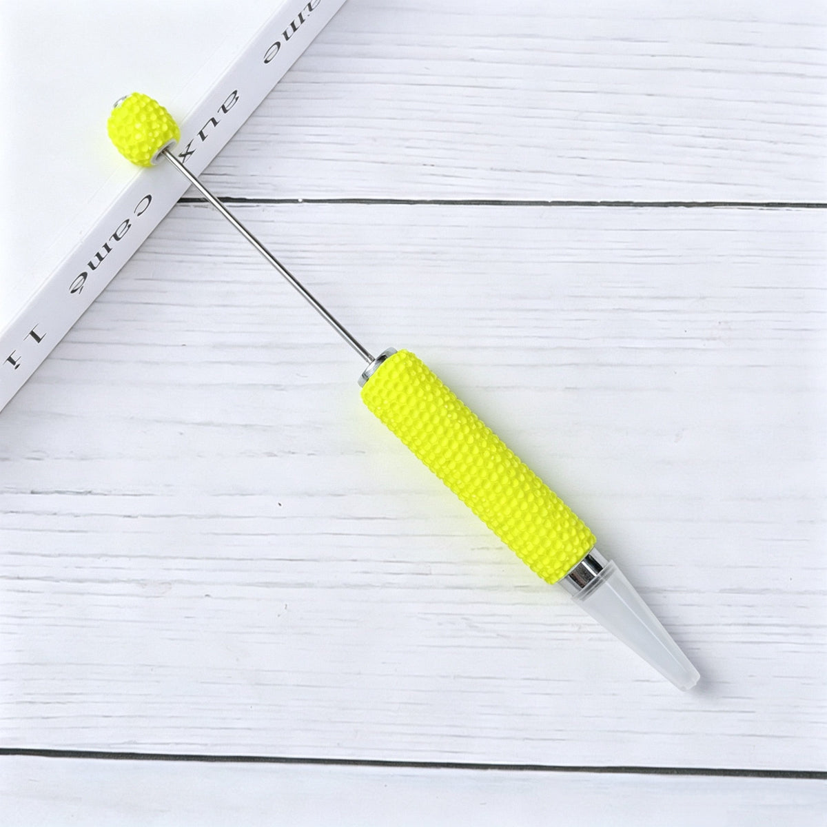 DIY Beadable Diamond Painting Pens Wax Pen Rhinestone Picker Tool, Sparkly Crystal Textured Drill Dotting Pen for Crafts Nail Art (Pens Only)