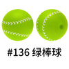 green baseball