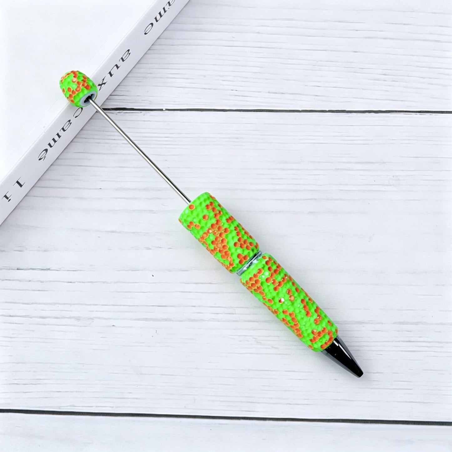 DIY Bling Crystal Beadable Pens - Metal Sparkle Rhinestone Ballpoint Pen, Creative Writing Gift Stationery