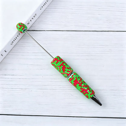 DIY Bling Crystal Beadable Pens - Metal Sparkle Rhinestone Ballpoint Pen, Creative Writing Gift Stationery