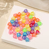 Letter beads heart color mixing