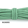 Green white phase intermediate color rope 5mm