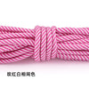 Rose red white phase intermediate color rope 5mm