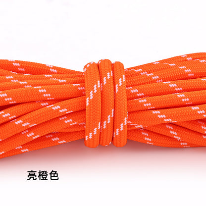 5-Pack (1m Each) 5mm Braided Nylon Cord Dotted Utility Rope for DIY Friendship Bracelet, Bag Charm, Keychain, Phone Wristlet Crafts