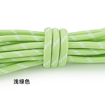 5-Pack (1m Each) 5mm Braided Nylon Cord Dotted Utility Rope for DIY Friendship Bracelet, Bag Charm, Keychain, Phone Wristlet Crafts