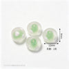 Green Jade White Dot